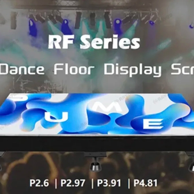 Indoor Outdoor P3.91 P4.81   P2.976 Full Color Interactive500*500mm  Led Dance Floor Display Screen