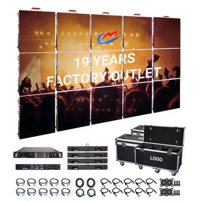 Rental Led Display Indoor Outdoor Full Color Ledwall P3.9 P3.91 Led Video Wall 500x500mm Die Cast Aluminum Display Screens