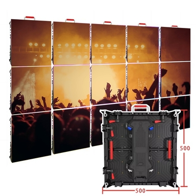 Rental Led Display Indoor Outdoor Full Color Ledwall P3.9 P3.91 Led Video Wall 500x500mm Die Cast Aluminum Display Screens