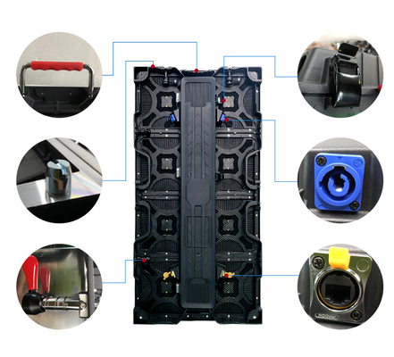 Customized Outdoor Electronic P3.91  High Refresh Waterproof Rental Advertising Smd Led Display Screens Wall Board Led Display