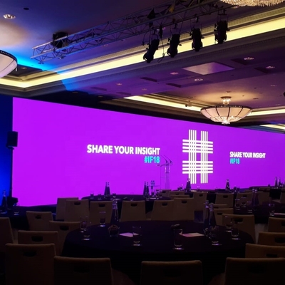 Pantallas LED Interior Fine Pitch P2.6/p2.9 Ultra Thin High Resolution Rental LED Display