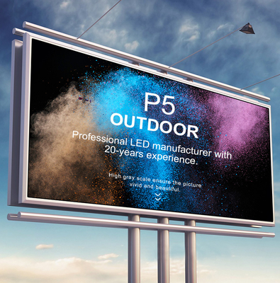 P5 160mm*160mm SMD 2727 Outdoor Full Color Display and Led Module Display Screen