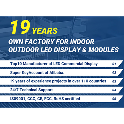 Indoor P4.81 Led Display Screen Cabinet Video TV Wall Factory Wholesale Factory Direct Sale 500*500mm