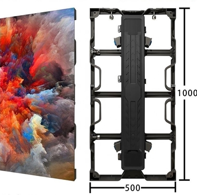 Full Color P3.91 500*1000 Mm Led Display Screen Advertising Board Outdoor Led Screen Display
