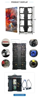Full Color P3.91 500*1000 Mm Led Display Screen Advertising Board Outdoor Led Screen Display