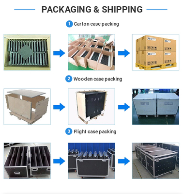 Rental Led Display Outdoor Full Color P3.91 Led 500x500mm Die Cast Aluminum Display Screens