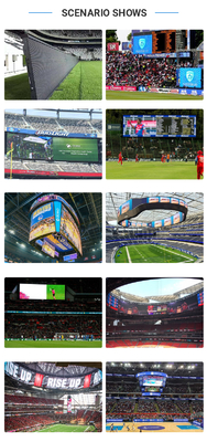 Sport Stadium Perimeter LED Display Basketball Perimeter Led Screen for Football Large Stadium Led Display Screen