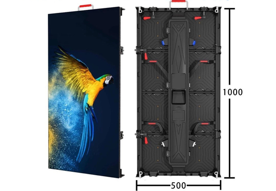High Refresh Rate P3.91 Full Color Led Display Screen with 500*500mm and 500*1000mm Cabinet Size