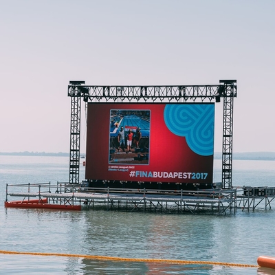 Rental Led Display Outdoor Full Color P3.91 Led 500x500mm Die Cast Aluminum Display Screens